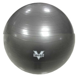 Valeo - Valeo 75 cm Antiburst Pilates Topu - Gri