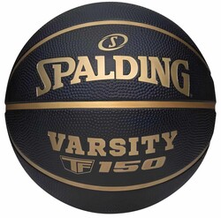 Spalding - Spalding Basketbol Topu Varsity Black Gold TF-150 Size:6 (85270Z)