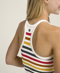 Wilson Kadın W On The Daily Stripe Brami Tenis Atleti Sandrift S WW00603511GYCS - Thumbnail