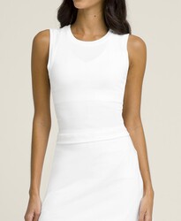 Wilson Kadın W Pro Seamless Tank Tişört Bright White L WW00024431WTAL - Thumbnail