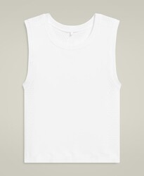 Wilson Kadın W Pro Seamless Tank Tişört Bright White M WW00024431WTAM - Thumbnail
