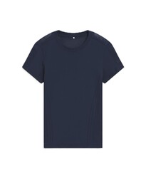 Wilson Kadın W Pro Seamless Tee Tişört Classic Navy XS WW00593511DBCXS - Thumbnail