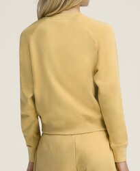 Wilson W Sideline Crew Kadın Sweatshirt - Golden (Altın Sarısı) XL WW00136511YECXL - Thumbnail