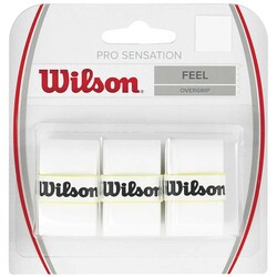 Wilson - WIilson Overgrip Pro Sensation 3'lü Beyaz Grip (WRZ4010WH)