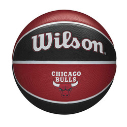 Wilson Basketbol Topu Nba Team Tribute Chicago Bulls Size:7 WTB1300XBCHI - Thumbnail