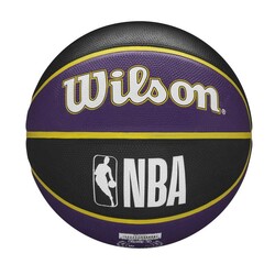 Wilson Basketbol Topu Nba Team Tribute LA Lakers Size:7 WTB1300XBLAL - Thumbnail