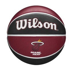 Wilson Basketbol Topu Nba Team Tribute Miami Heat Size:7 WTB1300XBMIA - Thumbnail
