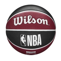 Wilson Basketbol Topu Nba Team Tribute Miami Heat Size:7 WTB1300XBMIA - Thumbnail