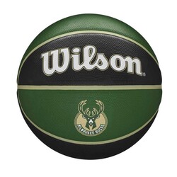 Wilson Basketbol Topu Nba Team Tribute Milwaukee Bucks Size:7 WTB1300XBMIL - Thumbnail
