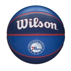 Wilson Basketbol Topu Nba Team Tribute Philadelphia 76ERS Size:7 WTB1300XBPHI - Thumbnail