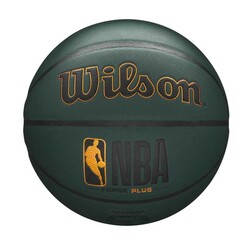 Wilson Basketbol Topu Nba Forge Plus Forest Green Size:7 (Wtb8103Xb07) - Thumbnail