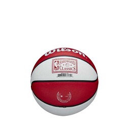 Wilson Basketbol Topu Nba Team Retro Mini Chicago Bulls Size:3 (Wtb3200Xbchı) - Thumbnail