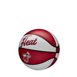 Wilson Basketbol Topu Nba Team Retro Mini Miami Heat Size:3 (Wtb3200Xbmıa) - Thumbnail