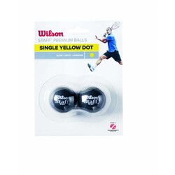 Wilson - Wilson Squash Topu Staff 2 Yel Dot WRT617800