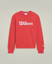 Wilson - Wilson Genç YB Youth Unisex Team Crewneck Sweatshirt İnfrared L WYB0011511RDBL